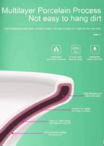 AUSTIN HIGH QUALITY CERAMIC HIGH COMMODE - Image 2