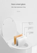 2031 MUSLIM'S V-03 PREMIUM CERAMICS HIGH COMMODE - Image 8