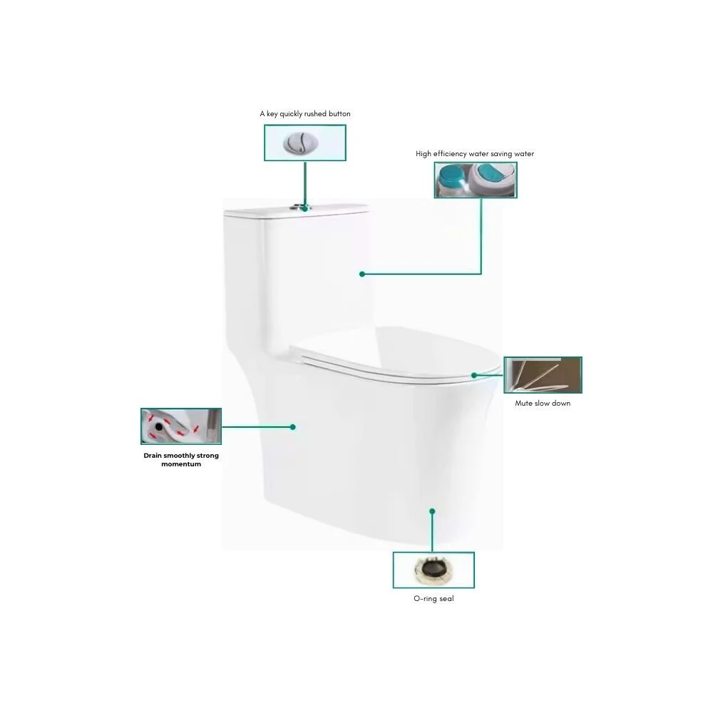 FALCON PREMIUM CERAMIC HIGH COMMODE - Image 5