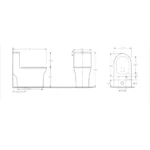 FALCON PREMIUM CERAMIC HIGH COMMODE - Image 7