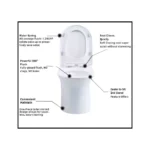 1187 PREMIUM HIGH COMMODE