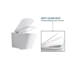 GD-DIAMOND HIGH QUALITY WALL HANGING COMMODE - Image 2