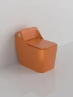 2050 COLOR STANDARD DESIGN CERAMIC HIGH COMMODE - Image 3