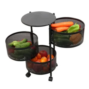 3 TIER KITCHEN STORAGE RACK