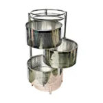 4 TIER KITCHEN STORAGE RACK