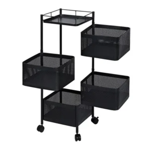 4 TIER KITCHEN STORAGE RACK