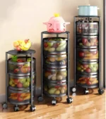 4 TIER KITCHEN STORAGE RACK