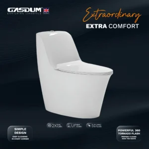 4549 PREMIUM CERAMIC HIGH COMMODE