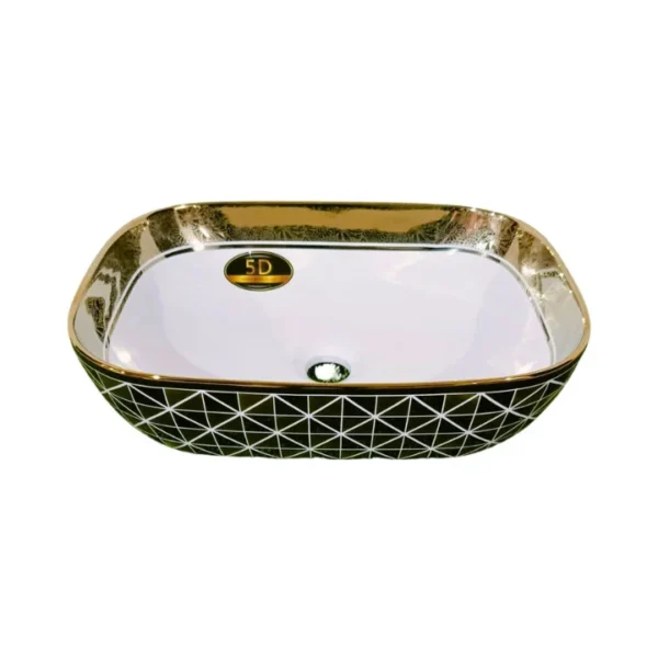 4632 NEW COLORFUL DECORATIVE MARBLE COUNTER TOP BASIN