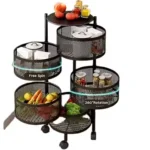 5 TIER KITCHEN STORAGE RACK