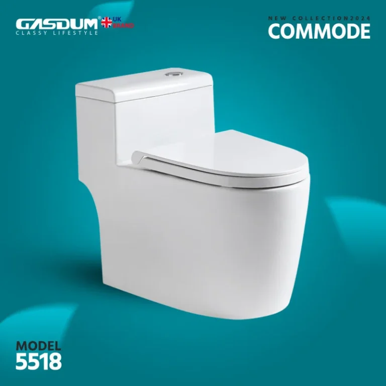 5518 CERAMIC HIGH COMMODE