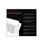 GD-DIAMOND HIGH QUALITY WALL HANGING COMMODE - Image 7