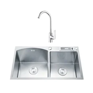 7843 HANDMADE SINK WITH SINK MIXER MU-101