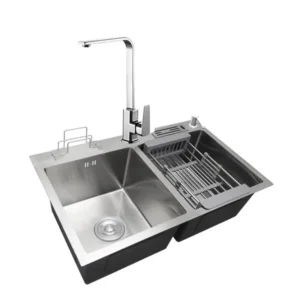 9045 HANDMADE SINK WITH SINK MIXER KT-01V1