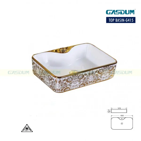 ART TOP COUNTER BASIN G415