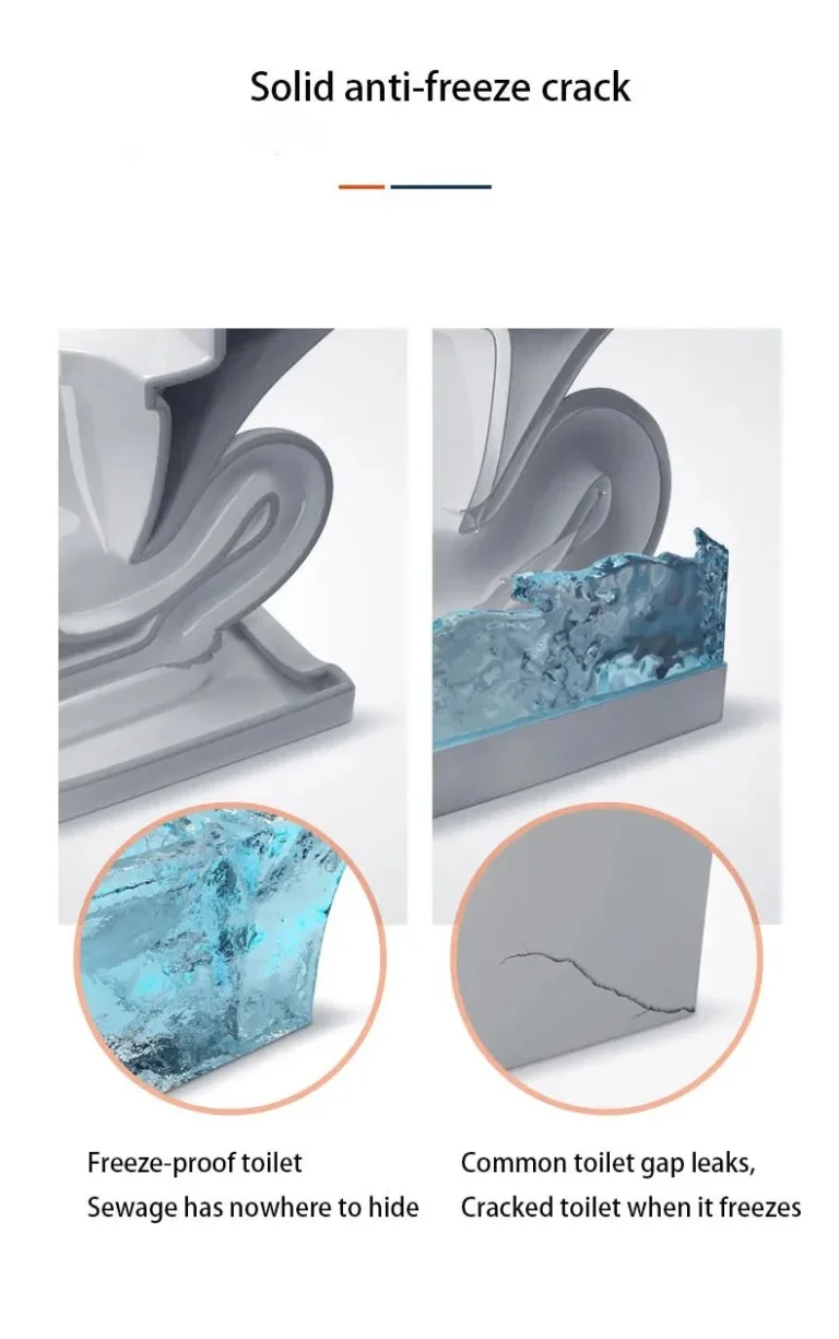 AUSTIN HIGH QUALITY CERAMIC HIGH COMMODE