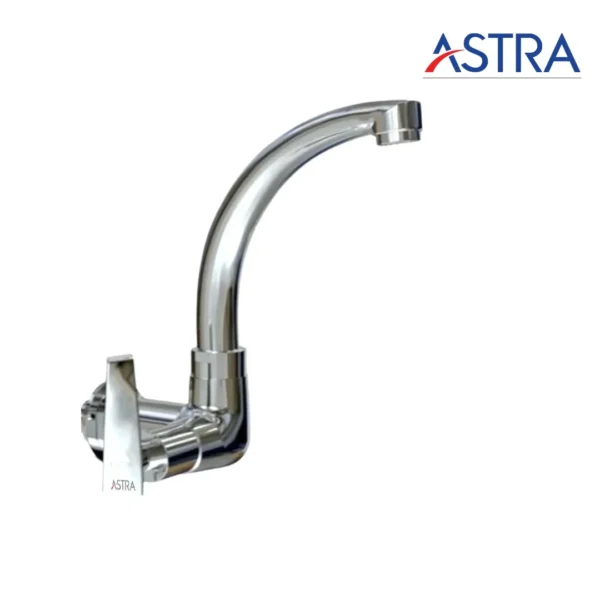 Astra AVH-2418 Moving Sink Cock Single Handle Faucet Brass Chrome