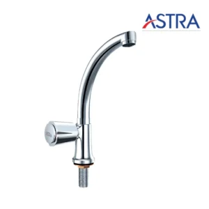 Astra EH-1111 Moving Pillar Cock Faucet Brass Chrome
