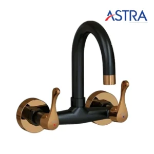 Astra RGB-4120 Luxury Black Gold Kitchen Mixer Faucet