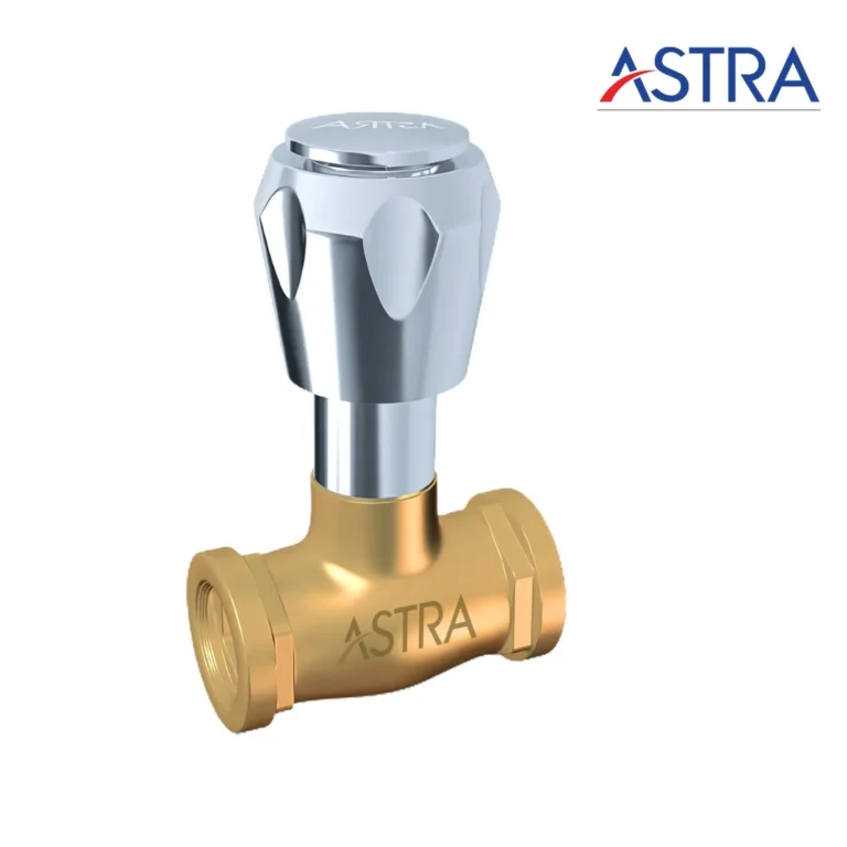 Astra VH-1201 ½ Conceal Stop Cock (Venus) Brass Chrome