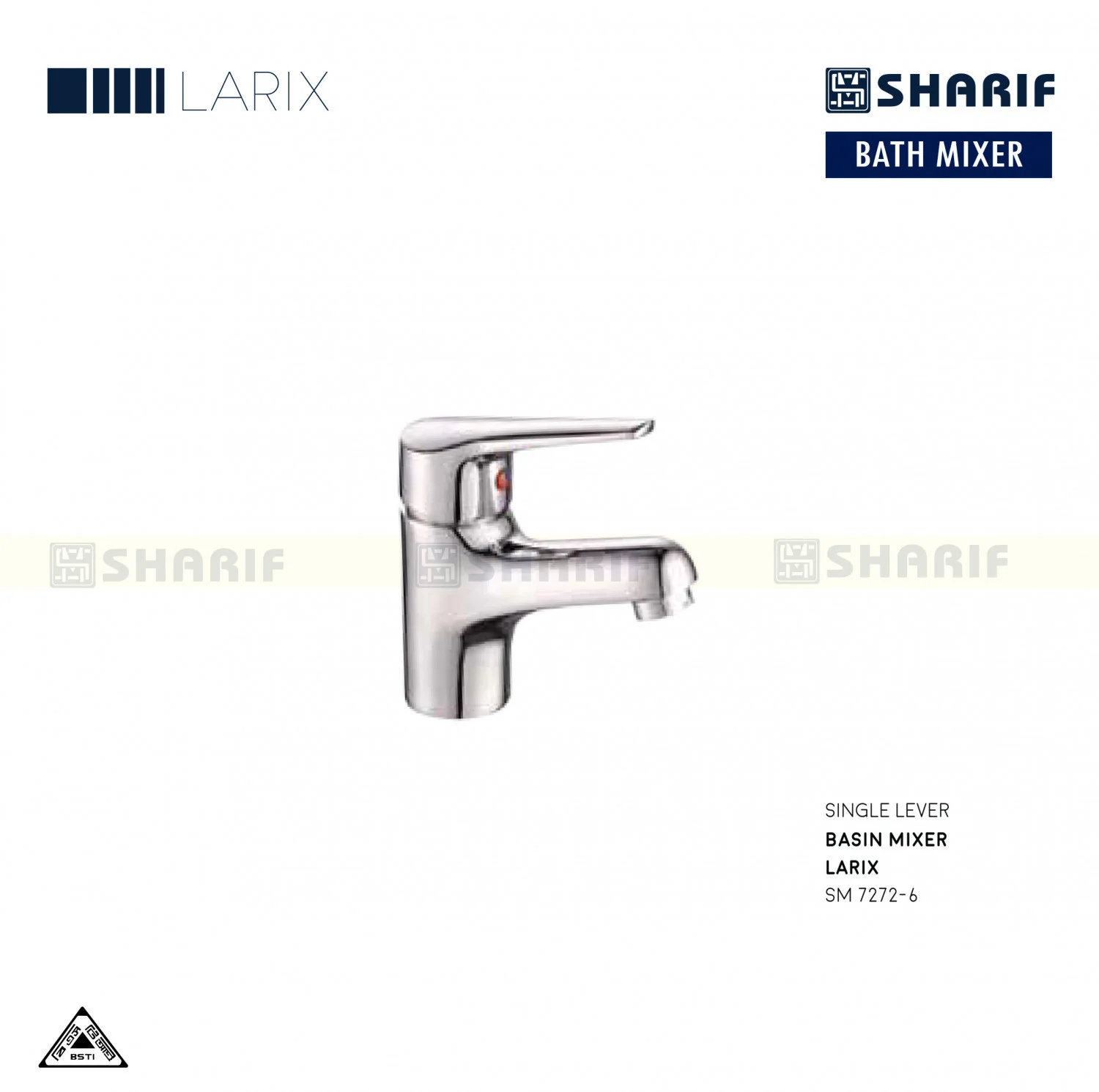 BASIN MIXER SHARIF-7272-6