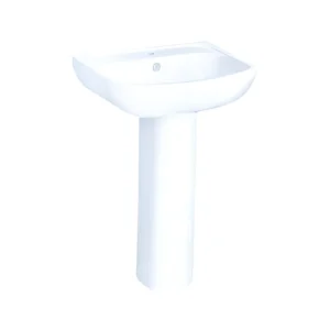 BRIO COTTO WASH BASIN WITH PEDESTAL