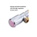 CRYSTAL CHROME PLATED WATER ANGLE STOP COCK TOILET FAUCET - Image 3