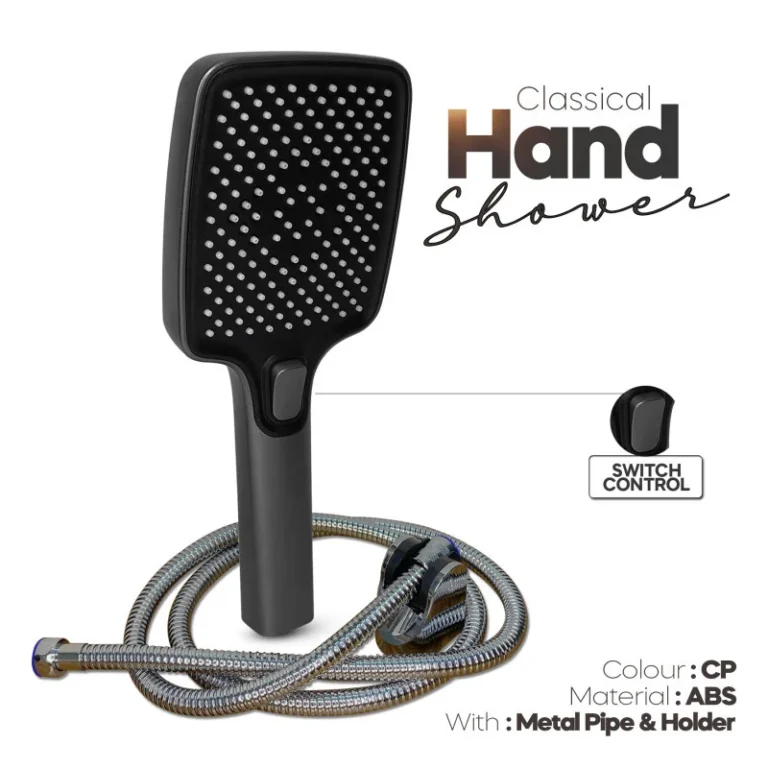Classical High Pressure Hand Shower- ABS Body