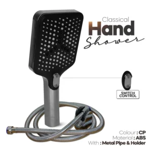 Classical High Pressure Hand Shower- ABS Body