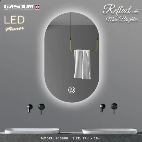 GASDUM PREMIUM LED MIRROR 206668