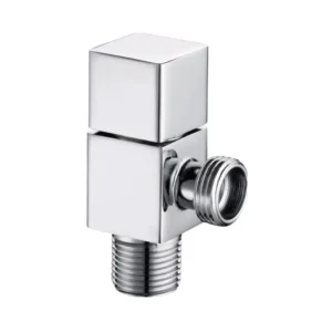 GD-1524 CHROME PLATED WATER ANGLE STOP COCK TOILET FAUCET