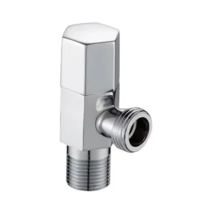 GD-1531 CHROME PLATED WATER ANGLE STOP COCK TOILET FAUCET