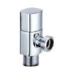 GD-15323 CHROME PLATED WATER ANGLE STOP COCK TOILET FAUCET