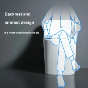 GD-2050 NEW ARRIVAL STANDARD DESIGN CERAMIC HIGH COMMODE