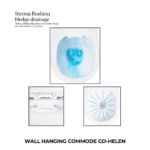 GD-HELEN HIGH QUALITY WALL HANGING COMMODE - Image 5