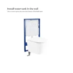 GD-HELEN HIGH QUALITY WALL HANGING COMMODE - Image 3