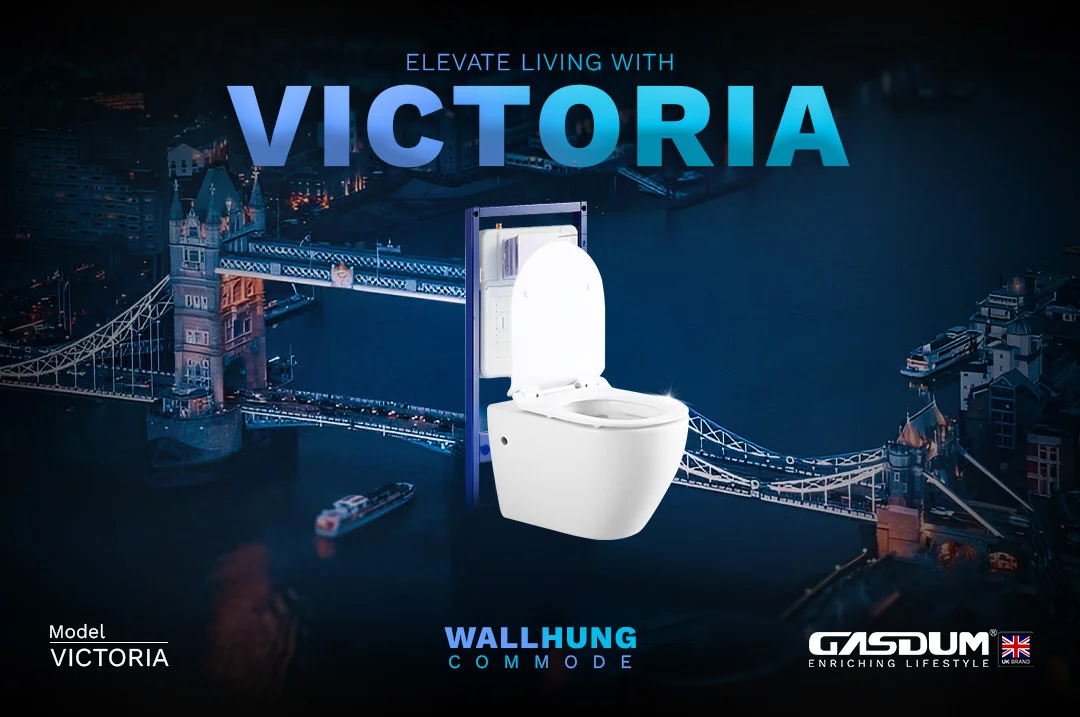 GD-VICTORIA HIGH QUALITY WALL HANGING COMMODE - Image 5