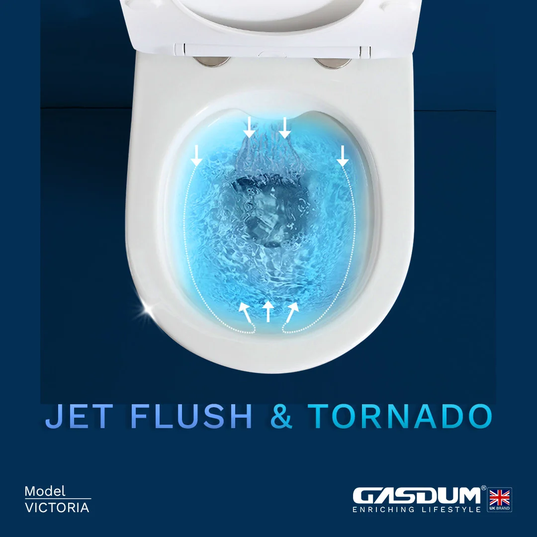 GD-VICTORIA HIGH QUALITY WALL HANGING COMMODE - Image 2