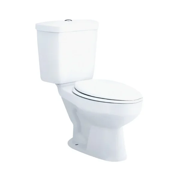 GEORGIA COTTO ALPINE WHITE TWO PIECE TOILET
