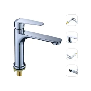 KT-6331 BASIN FAUCET SINGLE LEVER PILLAR COCK