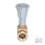 MOON 1” CONCEAL STOP COCK