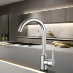 MU-101 LUXURY HOT COLD LONG SINK MIXER FAUCETS