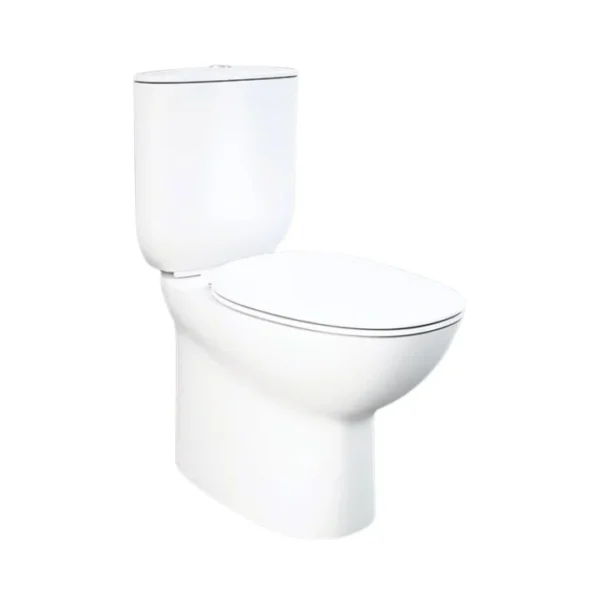 RAK MORNING ALPINE WHITE CLOSE COUPLED WATER CLOSETS