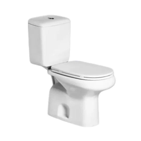 RAK ORIENT ALPINE WHITE CLOSE COUPLED WATER CLOSETS