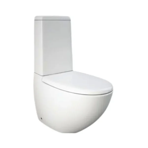 RAK RESERVA ALPINE WHITE CLOSE COUPLED WATER CLOSETS
