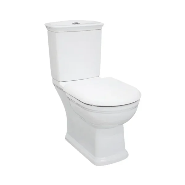 RAK WASHINGTON ALPINE WHITE CLOSE COUPLED WATER CLOSETS
