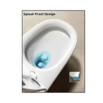 ROLAND MODERN DESIGN CERAMIC HIGH COMMODE - Image 9