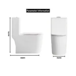 ROLAND MODERN DESIGN CERAMIC HIGH COMMODE - Image 11