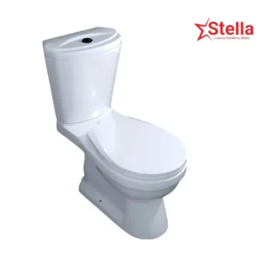 STELLA VERSO ALPINE WHITE TWO PIECE TOILET