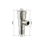 V101S 304 STAINLESS STEEL ANGEL VALVE - Image 4